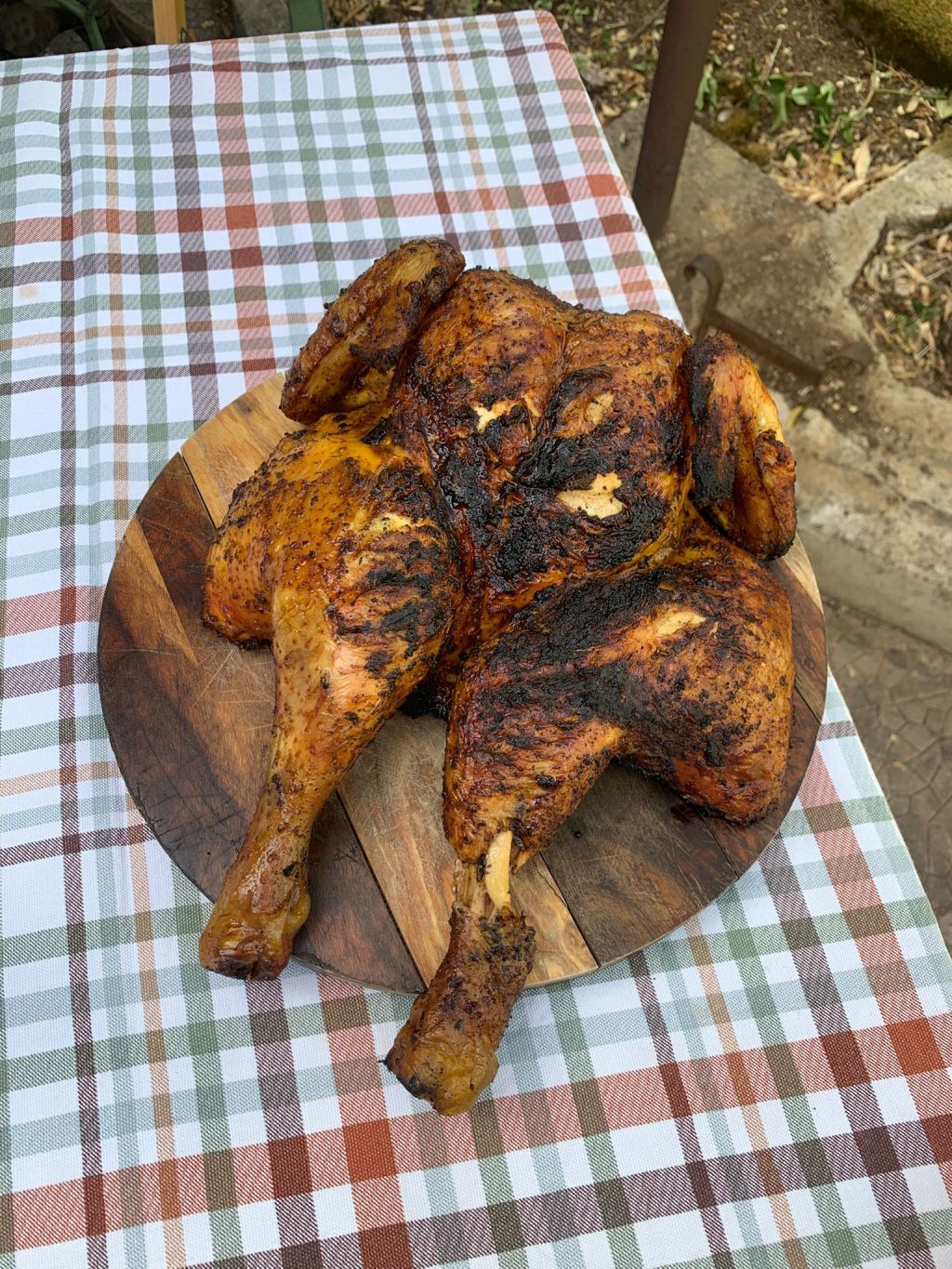 Pollo al bbq