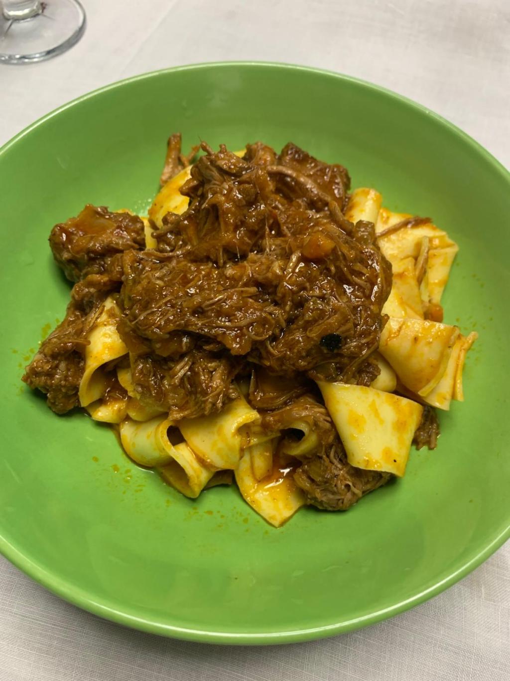 Pappardelle al ragù di&nbsp;costine
